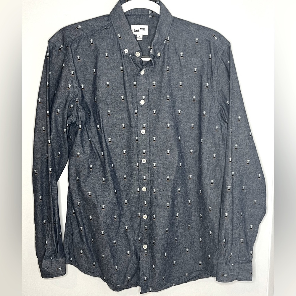 Frank and Oak men's casual button down (medium)